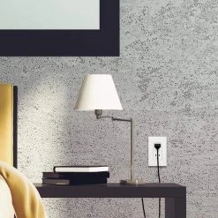 Commercial Electric 15 Amp 120-Volt Smart Hubspace Tamper Resistant Duplex Outlet, White -Commercial Electric Sales white commercial electric electrical outlets receptacles hpka315cwb c3 1000