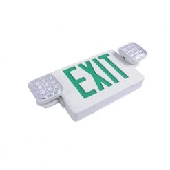 Commercial Electric Combo 14-Watt Equivalent Integrated LED White Exit Sign and Emergency Light with Ni-Cad 9.6-Volt Battery 15 Commercial Electric Combo 14-Watt Equivalent Integrated LED White Exit Sign and Emergency Light with Ni-Cad 9.6-Volt Battery -Commercial Electric Sales white commercial electric emergency exit lights eecledrg120277 1f 1000