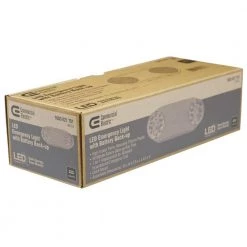 Commercial Electric Oval 11-Watt Equivalent Integrated LED White Emergency Light with Ni-Cad 3.6-Volt Battery -Commercial Electric Sales white commercial electric emergency exit lights emledov120277 44 1000