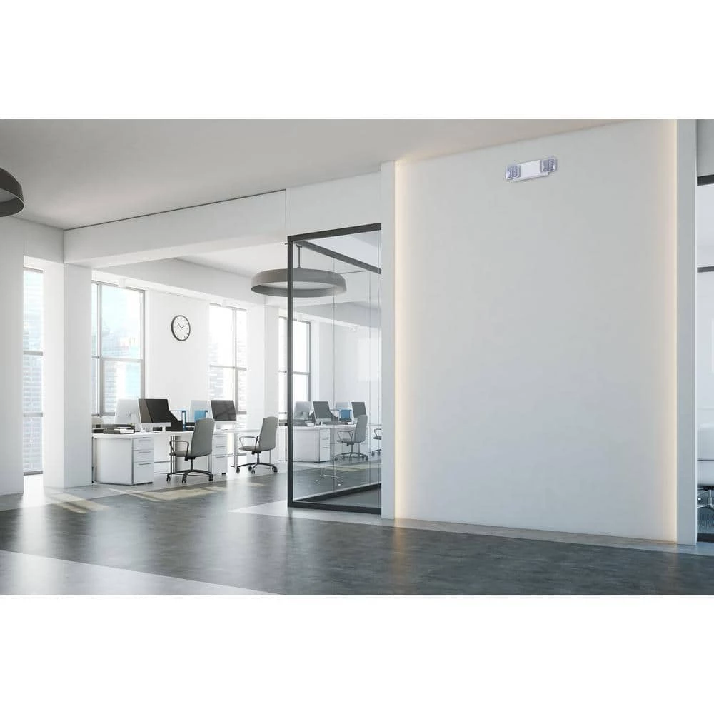 Commercial Electric Rectangle 11-Watt Equivalent Integrated LED White Emergency Light with Ni-Cad 6.0-Volt Battery 10 Commercial Electric Rectangle 11-Watt Equivalent Integrated LED White Emergency Light with Ni-Cad 6.0-Volt Battery - Image 8