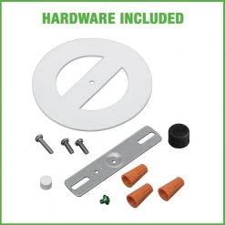 Commercial Electric Dusk to Dawn Lumen Boost White Outdoor Integrated Twin Head LED Flood Light Security Light IP65 Rated 4000K -Commercial Electric Sales white commercial electric flood lights 51405192 1f 1000