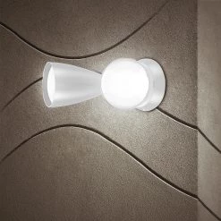 Commercial Electric Twin-Head Directional White Outdoor Integrated LED Flood Light for Outdoor Security Lighting with Photocell -Commercial Electric Sales white commercial electric flood lights tpar2 pc wh 77 1000