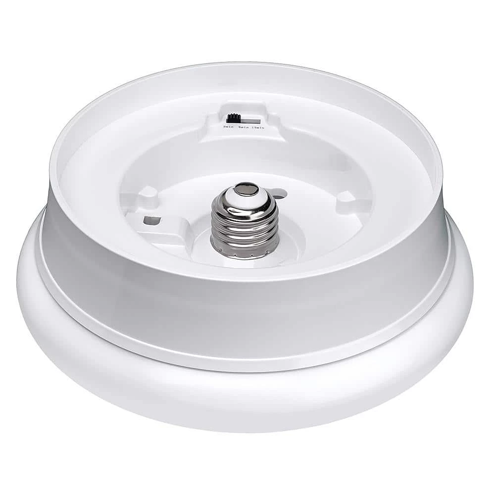 Commercial Electric Spin Light 7 in. Motion Sensor LED Flush Mount Ceiling Light Customize Hold Times Closet Rated 830 Lumens 4000K 6 Commercial Electric Spin Light 7 in. Motion Sensor LED Flush Mount Ceiling Light Customize Hold Times Closet Rated 830 Lumens 4000K - Image 4