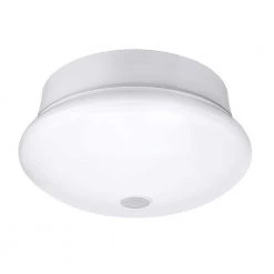 Commercial Electric Spin Light 7 in. Motion Sensor LED Flush Mount Ceiling Light Customize Hold Times Closet Rated 830 Lumens 4000K 24 Commercial Electric Spin Light 7 in. Motion Sensor LED Flush Mount Ceiling Light Customize Hold Times Closet Rated 830 Lumens 4000K -Commercial Electric Sales white commercial electric flush mount lights 54606341 fa 1000