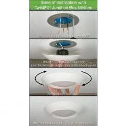 Commercial Electric 10 in. 18-Watt Color Selectable LED Flush Mount Disk Light J-Box Compatible Dimmable 1500 Lumens 15 Commercial Electric 10 in. 18-Watt Color Selectable LED Flush Mount Disk Light J-Box Compatible Dimmable 1500 Lumens -Commercial Electric Sales white commercial electric flush mount lights 564131110 a0 1000