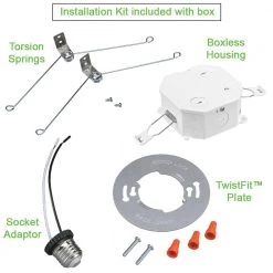 Commercial Electric 7.5 in. White Round Color Change CCT LED Flush Mount Ceiling Light Fixture w/ Night Light 3-Way Mount 800 Lumens -Commercial Electric Sales white commercial electric flush mount lights 56568191 fa 1000
