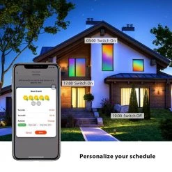 Commercial Electric 11 in. White Smart Hubspace CCT and RGB Selectable LED Flush Mount Puff -Commercial Electric Sales white commercial electric flush mount lights cd44brgbw11w 4f 1000