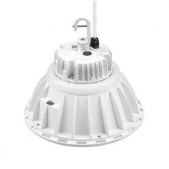 Commercial Electric 11 in. 250-Watt Equivalent Integrated LED White Low Bay Light with Uplight, 5000K 12 Commercial Electric 11 in. 250-Watt Equivalent Integrated LED White Low Bay Light with Uplight, 5000K -Commercial Electric Sales white commercial electric high bay lights smahd080br wdg 66 1000