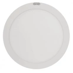 Commercial Electric 11 in. 12.5-Watt Dimmable White Integrated LED Edge-Lit Round Flat Panel Flush Mount Ceiling Light Color Changing