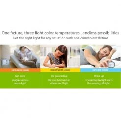 Commercial Electric 1 ft. x 4 ft. 50W Dimmable White Integrated LED Edge-Lit Deco Flat Panel Flush Mount Ceiling Light with CCT -Commercial Electric Sales white commercial electric led panel lights 74218 hd 1d 1000