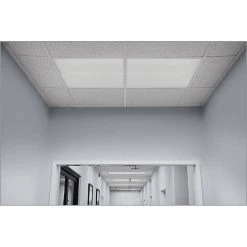 Commercial Electric 1 ft. x 1 ft. 10-Watt Dimmable White Integrated LED Edge-Lit Flat Panel Flush Mount Light with Color Changing CCT -Commercial Electric Sales white commercial electric led panel lights fp1x1 4wy wh hd a0 1000