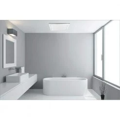 Commercial Electric 1 ft. x 2 ft. 23-Watt Dimmable White Integrated LED Edge-Lit Flat Panel Flush Mount Light with Color Changing CCT 12 Commercial Electric 1 ft. x 2 ft. 23-Watt Dimmable White Integrated LED Edge-Lit Flat Panel Flush Mount Light with Color Changing CCT -Commercial Electric Sales white commercial electric led panel lights fp1x2 4wy wh hd a0 1000