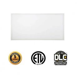 Commercial Electric 2 ft. x 4 ft. LED Flat Panel Light with Selectable Wattage/Lumens, Selectable CCT and Integrated Emergency Backup -Commercial Electric Sales white commercial electric led panel lights mps60120350w s e c3 1000