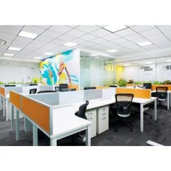 Commercial Electric 2 ft. x 2 ft. 48-Watt Equivalent 3000 Lumens Integrated LED White Panel, 4000K 11 Commercial Electric 2 ft. x 2 ft. 48-Watt Equivalent 3000 Lumens Integrated LED White Panel, 4000K -Commercial Electric Sales white commercial electric led panel lights pl smarb030gsth 31 1000