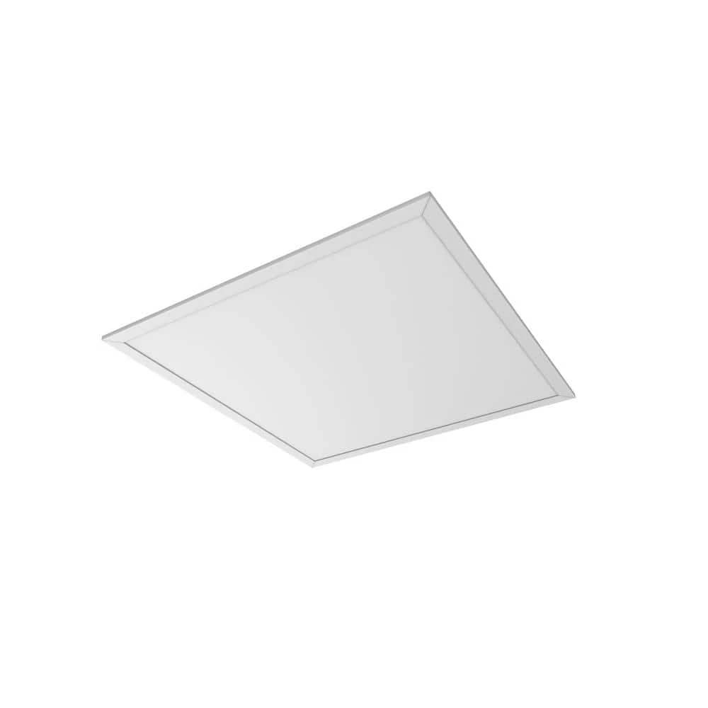 Commercial Electric 2 ft. x 2 ft. 48-Watt Equivalent 3000 Lumens Integrated LED White Panel, 4000K 3 Commercial Electric 2 ft. x 2 ft. 48-Watt Equivalent 3000 Lumens Integrated LED White Panel, 4000K
