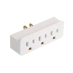 Commercial Electric 2 to 3-Prong Triple Outlet Adapter