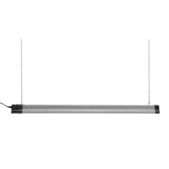 Commercial Electric 40 in. 64-Watt Equivalent Black Brushed Nickel PIR Motion Sensor LED Shop Light Linkable with Motion Timer 3000 Lumens 23 Commercial Electric 40 in. 64-Watt Equivalent Black Brushed Nickel PIR Motion Sensor LED Shop Light Linkable with Motion Timer 3000 Lumens -Commercial Electric Sales white commercial electric shop lights 55701191 1f 1000