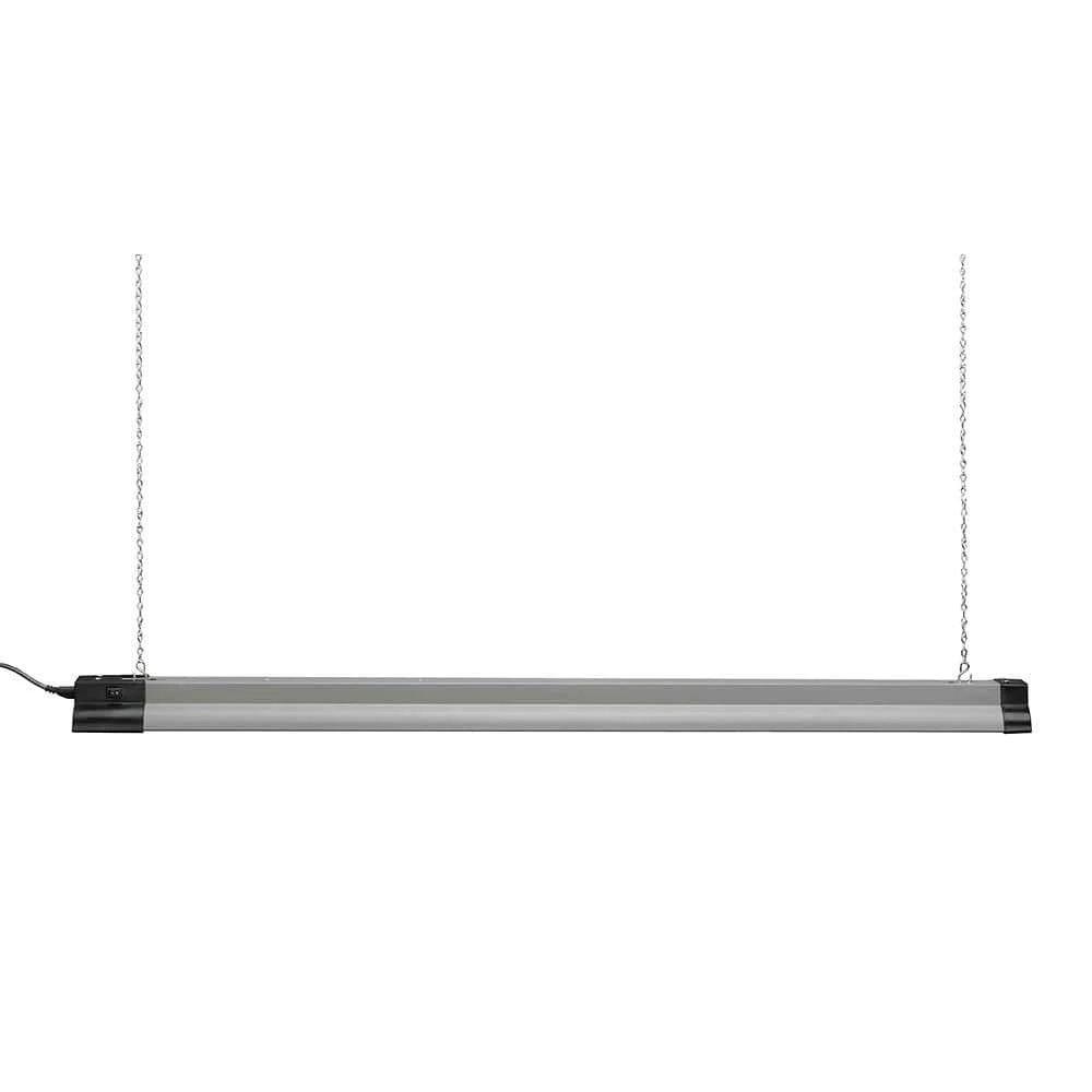 Commercial Electric 40 in. 64-Watt Equivalent Black Brushed Nickel PIR Motion Sensor LED Shop Light Linkable with Motion Timer 3000 Lumens 12 Commercial Electric 40 in. 64-Watt Equivalent Black Brushed Nickel PIR Motion Sensor LED Shop Light Linkable with Motion Timer 3000 Lumens - Image 10