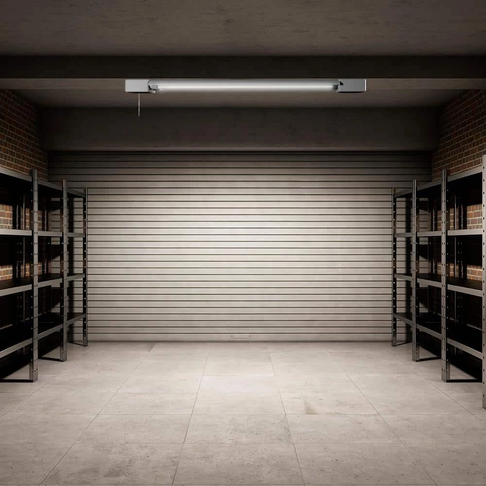 Commercial Electric 4 ft. 88-Watt Equivalent Integrated LED Utility White Shop Light with Pull Chain, Bright White 6 Commercial Electric 4 ft. 88-Watt Equivalent Integrated LED Utility White Shop Light with Pull Chain, Bright White - Image 4