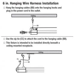 Commercial Electric 3 ft. 2-Light 45-Watt Integrated LED Utility White Shop Light -Commercial Electric Sales white commercial electric shop lights shop 3x2 840 hd 31 1000