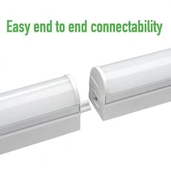 Commercial Electric 4 ft. 20-Watt Plug-in Direct Wire Integrated LED White Linkable Strip Light Fixture 1800 Lumens 4000K (4-Pack) 16 Commercial Electric 4 ft. 20-Watt Plug-in Direct Wire Integrated LED White Linkable Strip Light Fixture 1800 Lumens 4000K (4-Pack) -Commercial Electric Sales white commercial electric strip light fixtures 54261191 4pk 1d 1000