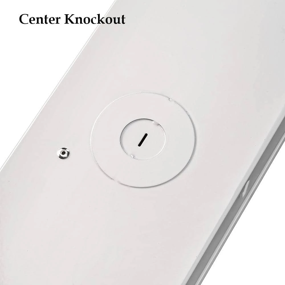 Commercial Electric 4 ft. 225-Watt Equivalent Integrated LED White Strip Light Fixture 4000K Bright White High Output 4500 Lumens 8 Commercial Electric 4 ft. 225-Watt Equivalent Integrated LED White Strip Light Fixture 4000K Bright White High Output 4500 Lumens - Image 6