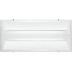 Commercial Electric 4 ft. x 2 ft. 100-Watt Equivalent Integrated LED White Retrofit Troffer Kit 4000K Bright White 5000 Lumens (4-Pack) 19 Commercial Electric 4 ft. x 2 ft. 100-Watt Equivalent Integrated LED White Retrofit Troffer Kit 4000K Bright White 5000 Lumens (4-Pack) -Commercial Electric Sales white commercial electric troffers 54328131 4pk 1f 1000