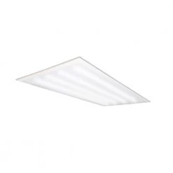Commercial Electric 2 ft. x 4 ft. 128-Watt Equivalent Integrated LED White Troffer, 3500K/4000K -Commercial Electric Sales white commercial electric troffers tr24483540kpce 4f 1000