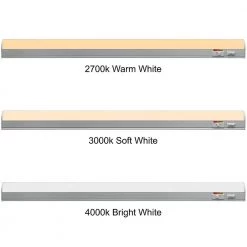 Commercial Electric 24 in. 11-Watt Plug-In Color Changing LED Under Cabinet Light 3-Position Switch Linkable 700 Lumens Cords Included -Commercial Electric Sales white commercial electric under cabinet lights 54194202 a0 1000