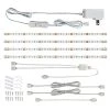 Commercial Electric 12 in. LED Linkable White Flexible Tape Under Cabinet Light Kit (4-Strip Pack)