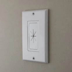Commercial Electric Flexible Decor Insert - White -Commercial Electric Sales white commercial electric wall plate accessories 5086 wh c3 1000