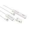 Commercial Electric 4 ft. Multiple Outlet and Wall Mounted Surge Protector Set (3-Pack) 1 Commercial Electric 4 ft. Multiple Outlet and Wall Mounted Surge Protector Set (3-Pack) -Commercial Electric Sales white matt gray diamond patten commercial electric surge protectors 7a 11 7a 1 7a 1 64 1000