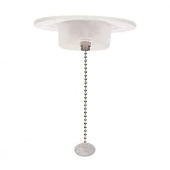 Commercial Electric 5 in. Closet Utility Light Lampholder with Pull Chain LED Flush Mount 650 Lumens 7-Watts 4000K Bright White -Commercial Electric Sales white pull chain commercial electric flush mount lights 564211410 a0 1000